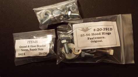 1955 chevy bel air front end sheet metal screw kit|1955 Chevy Front End Sheet Metal Screw Set.